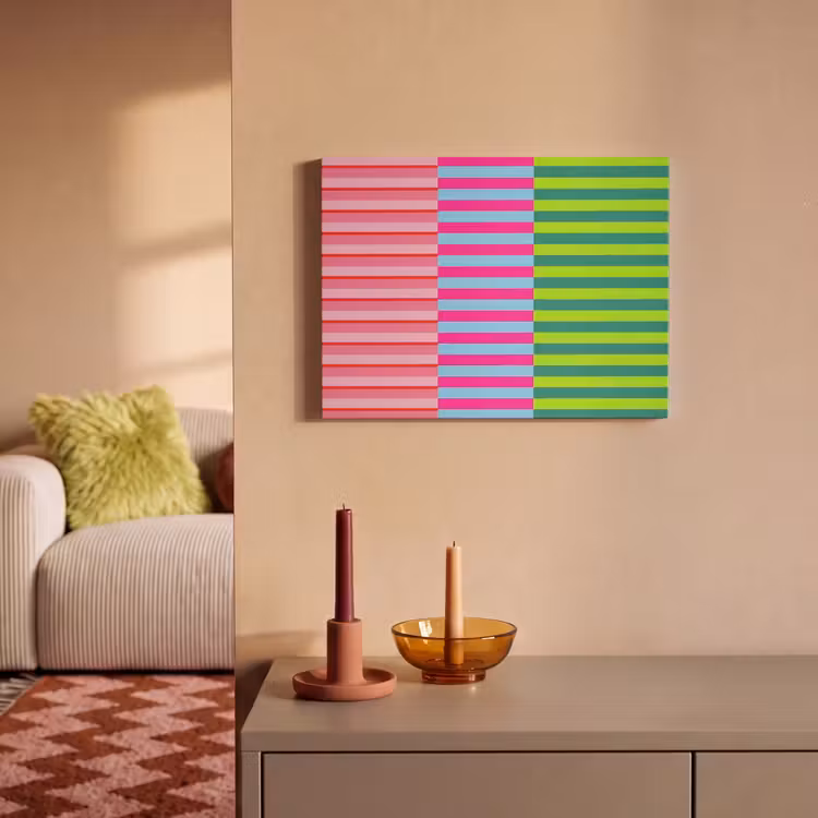 Akustikbild - Muster – Streifen – Modern – Abstrakt – Bunt — 2