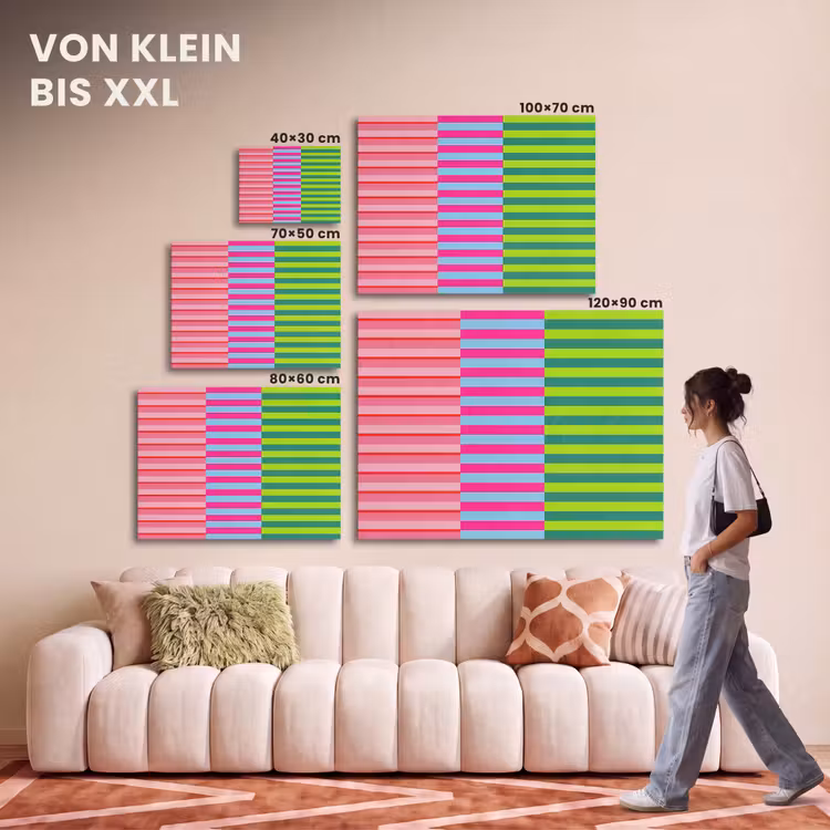 Akustikbild - Muster – Streifen – Modern – Abstrakt – Bunt — 7