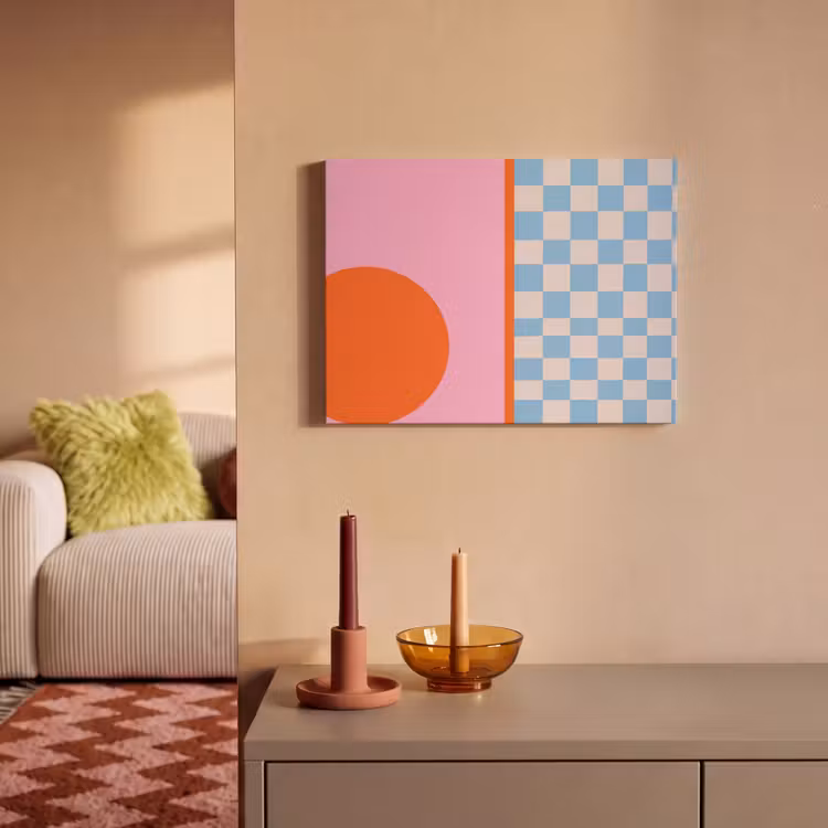 Akustikbild - Zusammenfassung – Formen – Geometrisch – Modern – Farbenfroh — 2