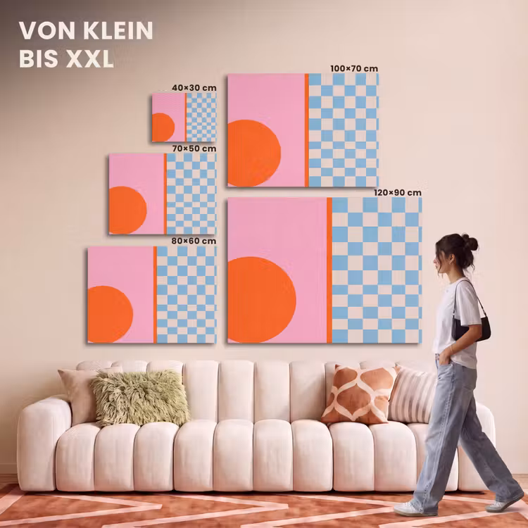 Akustikbild - Zusammenfassung – Formen – Geometrisch – Modern – Farbenfroh — 7
