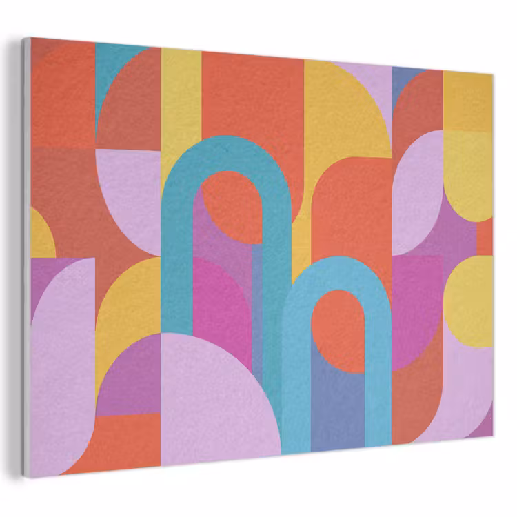 Akustikbild - Zusammenfassung – Geometrie – Farbenfroh – Modern – Kunst — 1