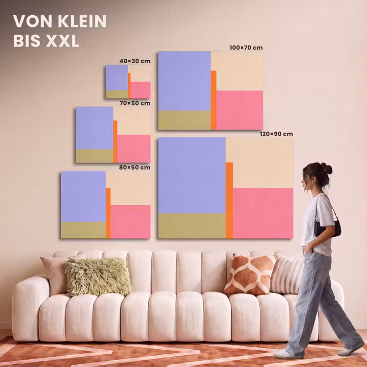Akustikbild - Zusammenfassung – Geometrie – Kunst – Modern – Farbenfroh — 7