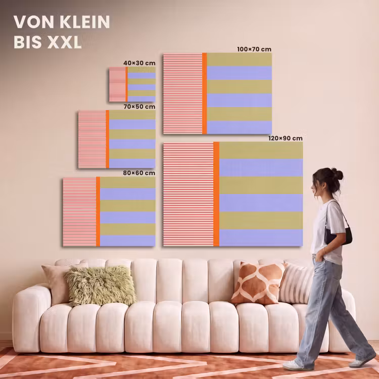 Akustikbild - Zusammenfassung – Geometrie – Streifen – Blöcke – Rot — 7