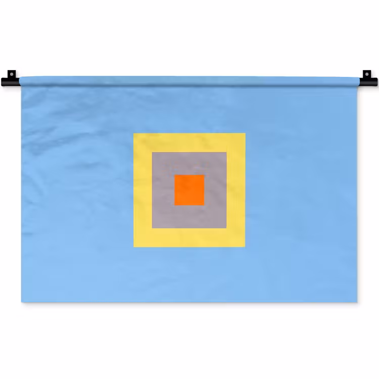 Wandteppich - Abstrakt – Geometrisch – Farbenfroh – Modern – Formen — 1