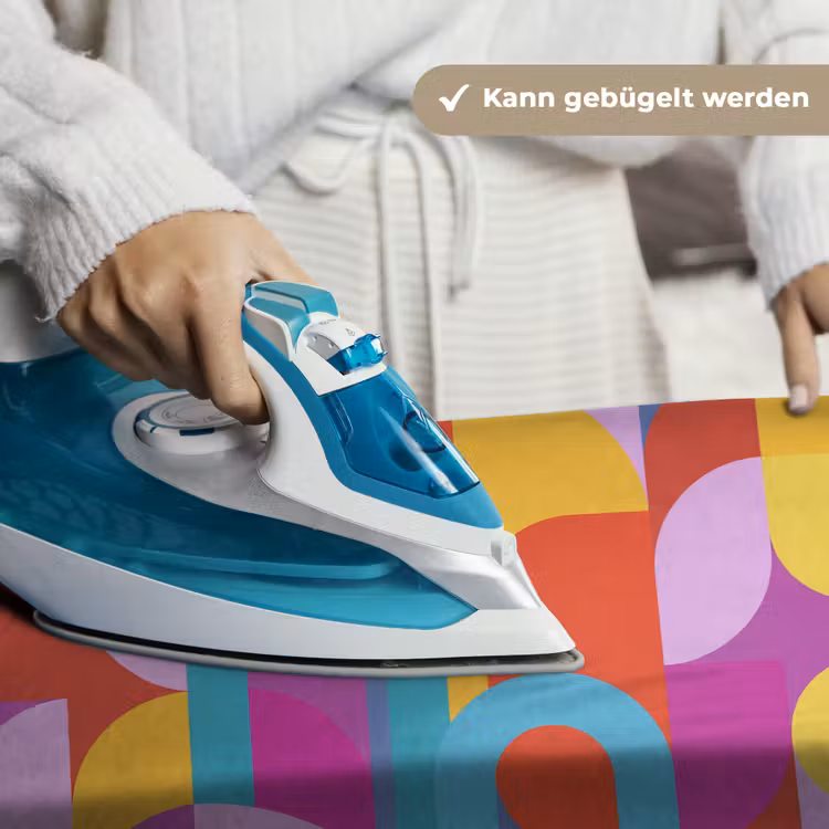 Wandteppich - Zusammenfassung – Geometrie – Farbenfroh – Modern – Kunst — 10
