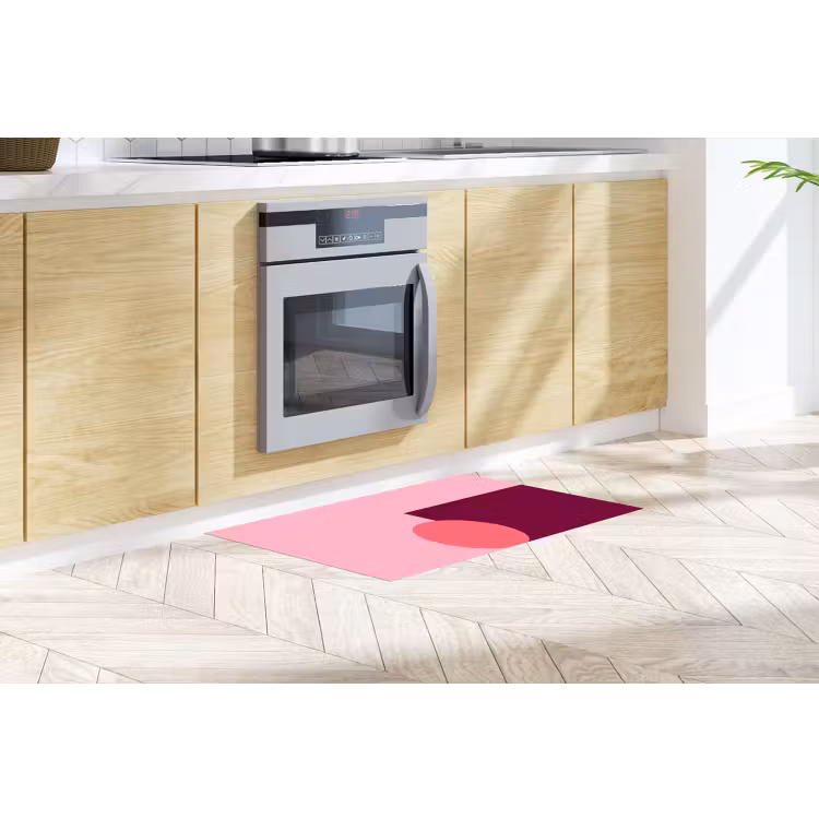 Küchenläufer - Zusammenfassung – Formen – Rosa – Modern – Design — 2