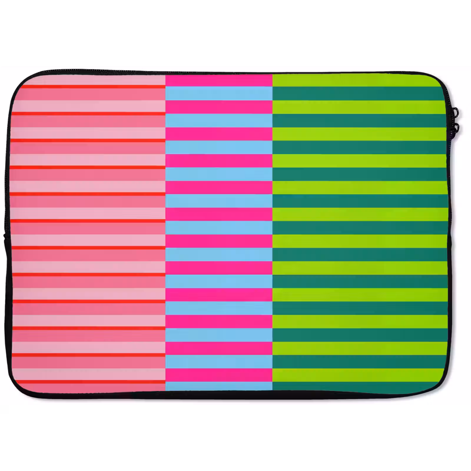 Laptop hülle - Muster – Streifen – Modern – Abstrakt – Bunt — 1