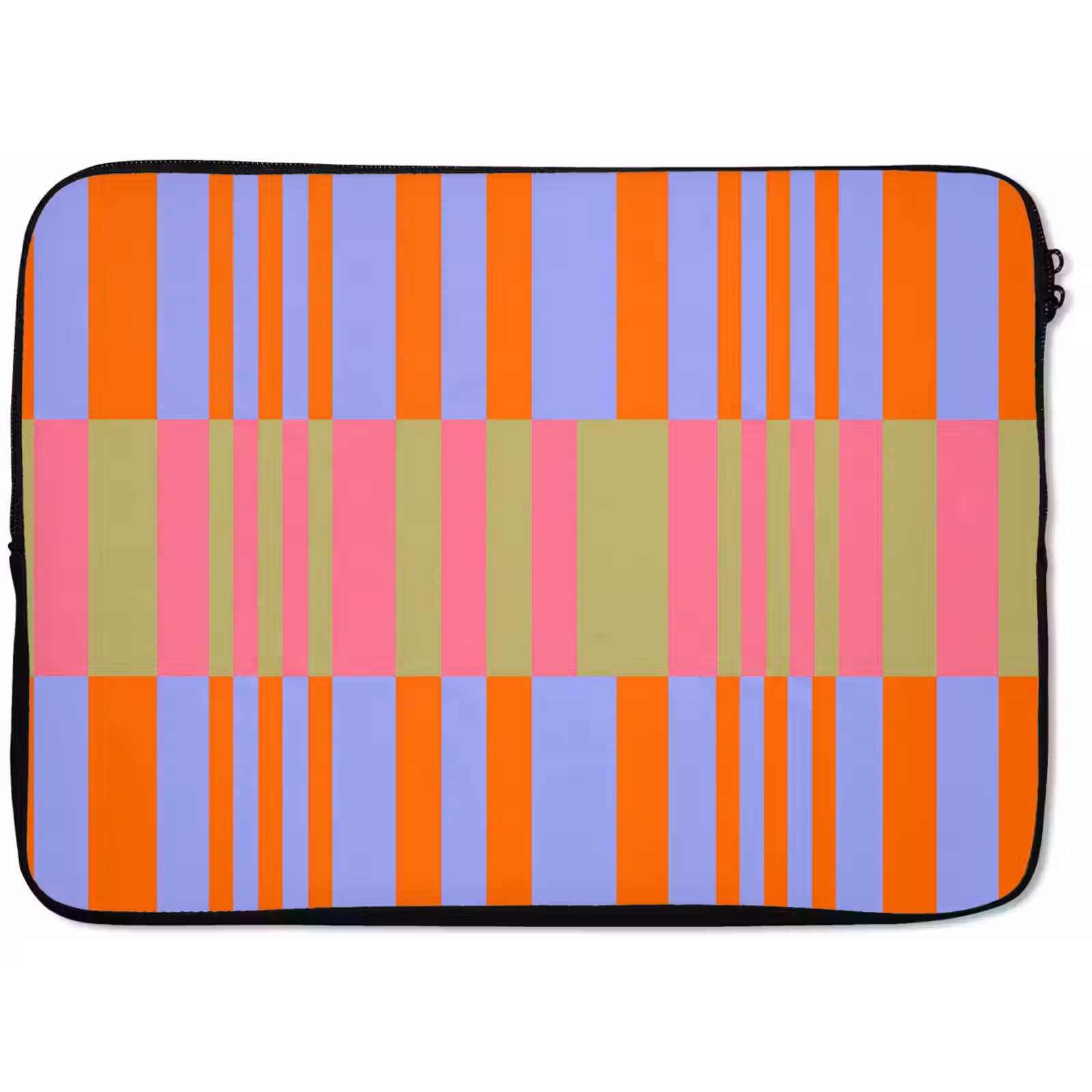 Laptop hülle - Zusammenfassung – Muster – Geometrisch – Farbenfroh – Modern — 1