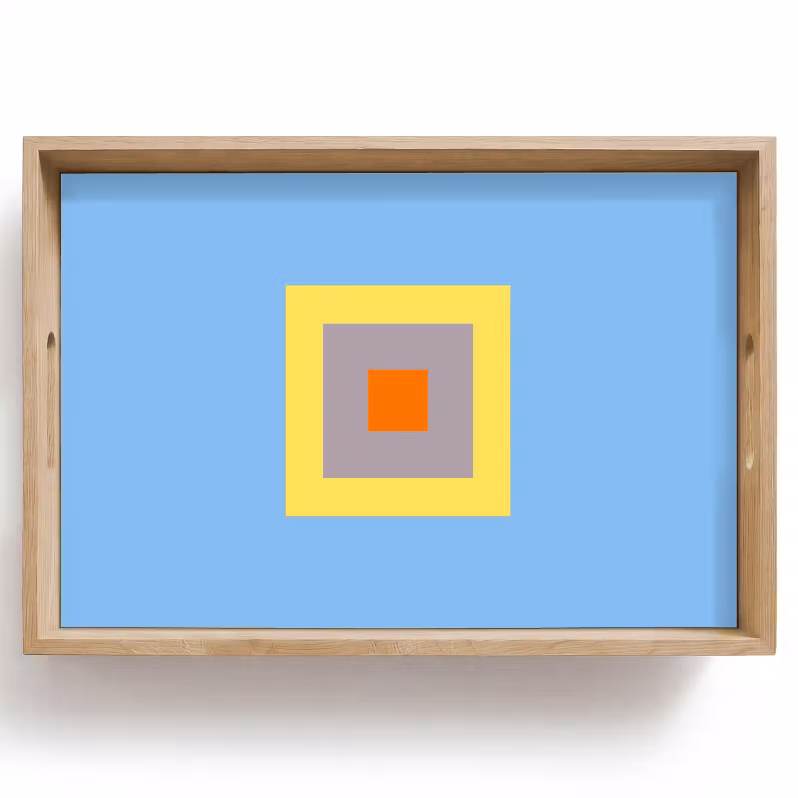 Tablett - Abstrakt – Geometrisch – Farbenfroh – Modern – Formen — 1
