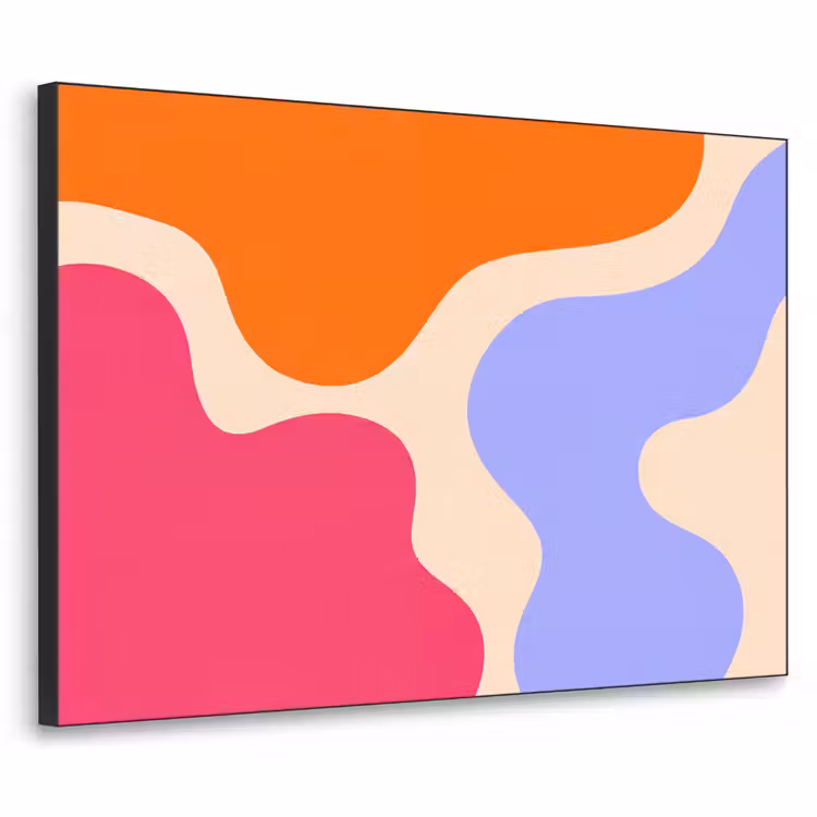 Art Frame - Zusammenfassung – Organische Formen – Design – Modern – Farbenfroh — 1