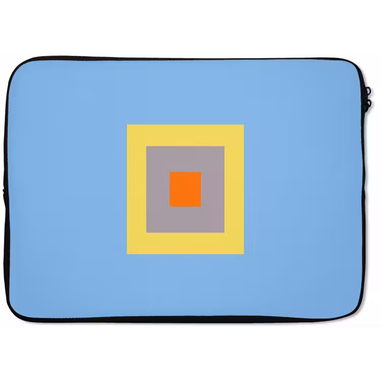 Laptop hülle - Abstrakt – Geometrisch – Farbenfroh – Modern – Formen — 1