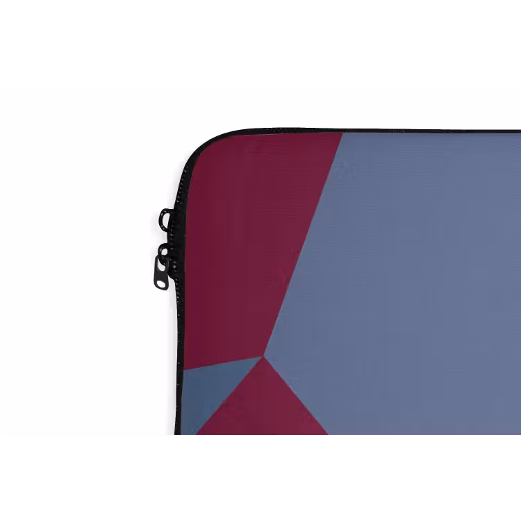 Laptop hülle - Zusammenfassung – Formen – Modern – Blau – Orange — 5