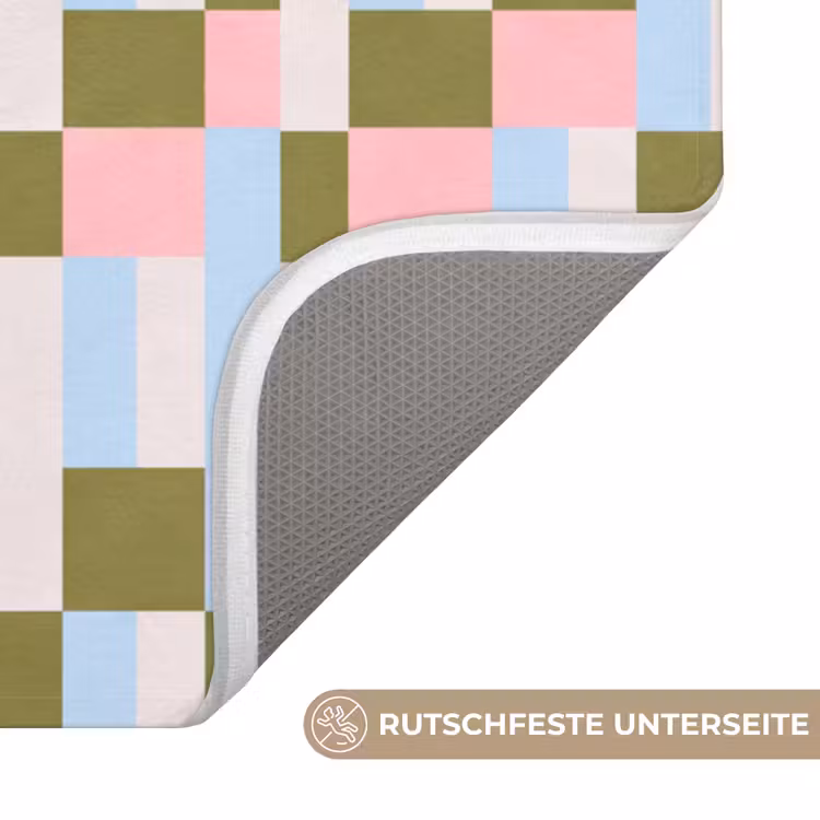 WC Vorleger - Muster – Geometrisch – Abstrakt – Farbenfroh – Modern — 3