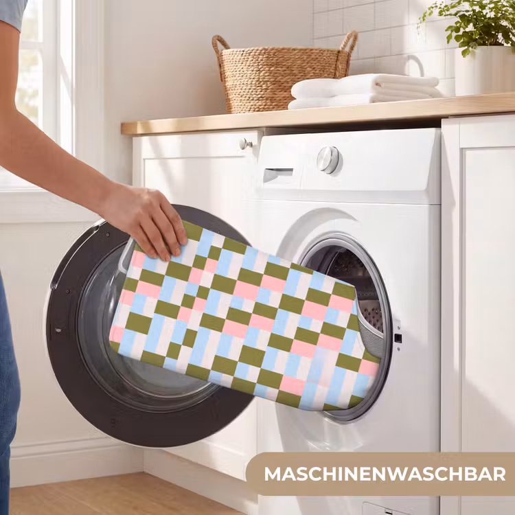 WC Vorleger - Muster – Geometrisch – Abstrakt – Farbenfroh – Modern — 7