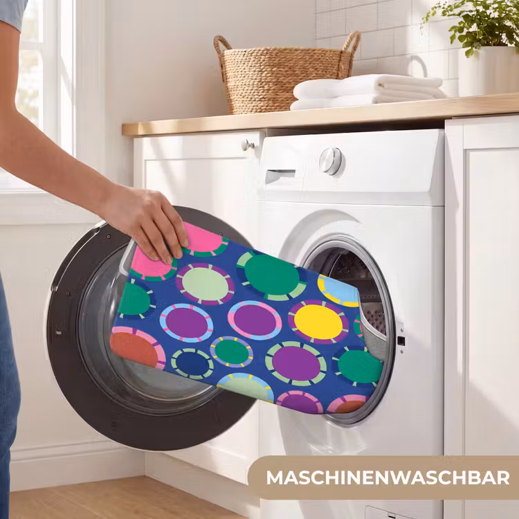 WC Vorleger - Muster – Kreise – Abstrakt – Bunt — 7