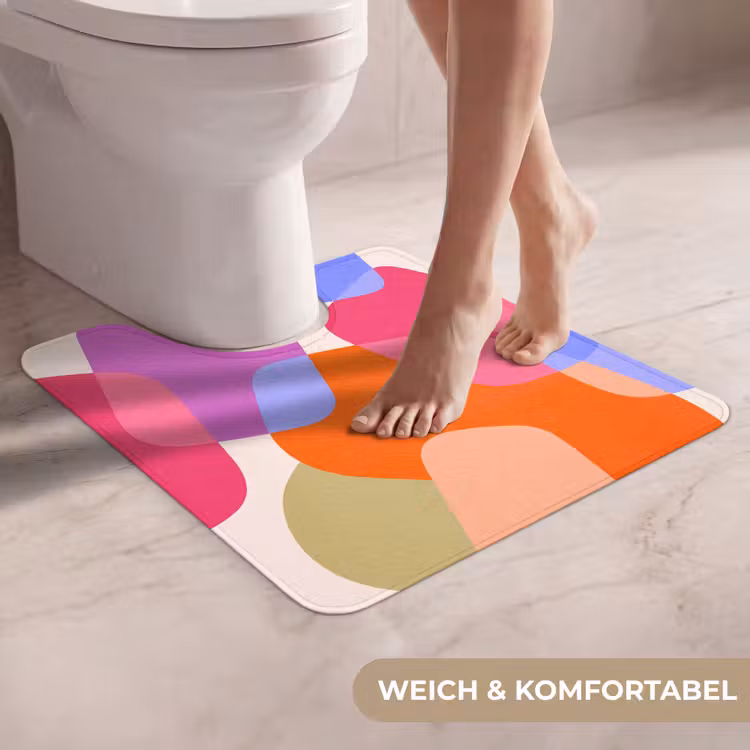 WC Vorleger - Zusammenfassung – Formen – Modern – Farbenfroh — 5
