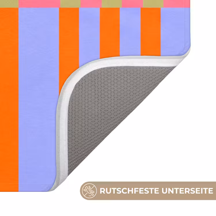 WC Vorleger - Zusammenfassung – Muster – Geometrisch – Farbenfroh – Modern — 3