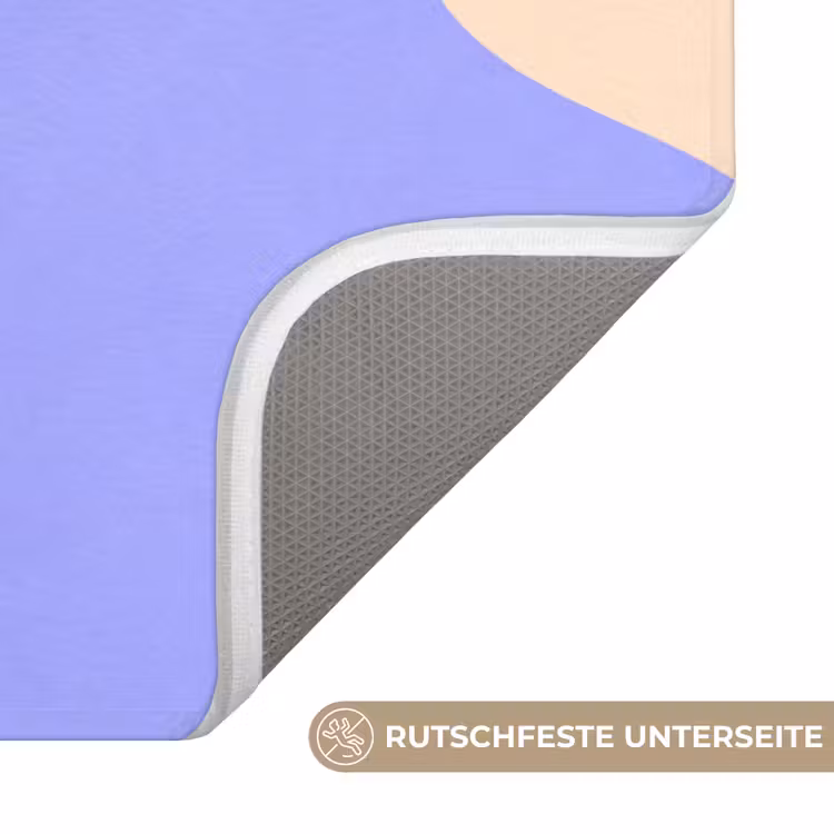 WC Vorleger - Zusammenfassung – Organische Formen – Design – Modern – Farbenfroh — 3