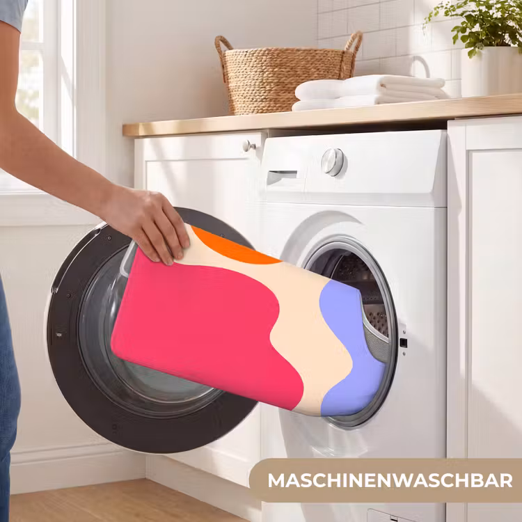 WC Vorleger - Zusammenfassung – Organische Formen – Design – Modern – Farbenfroh — 7