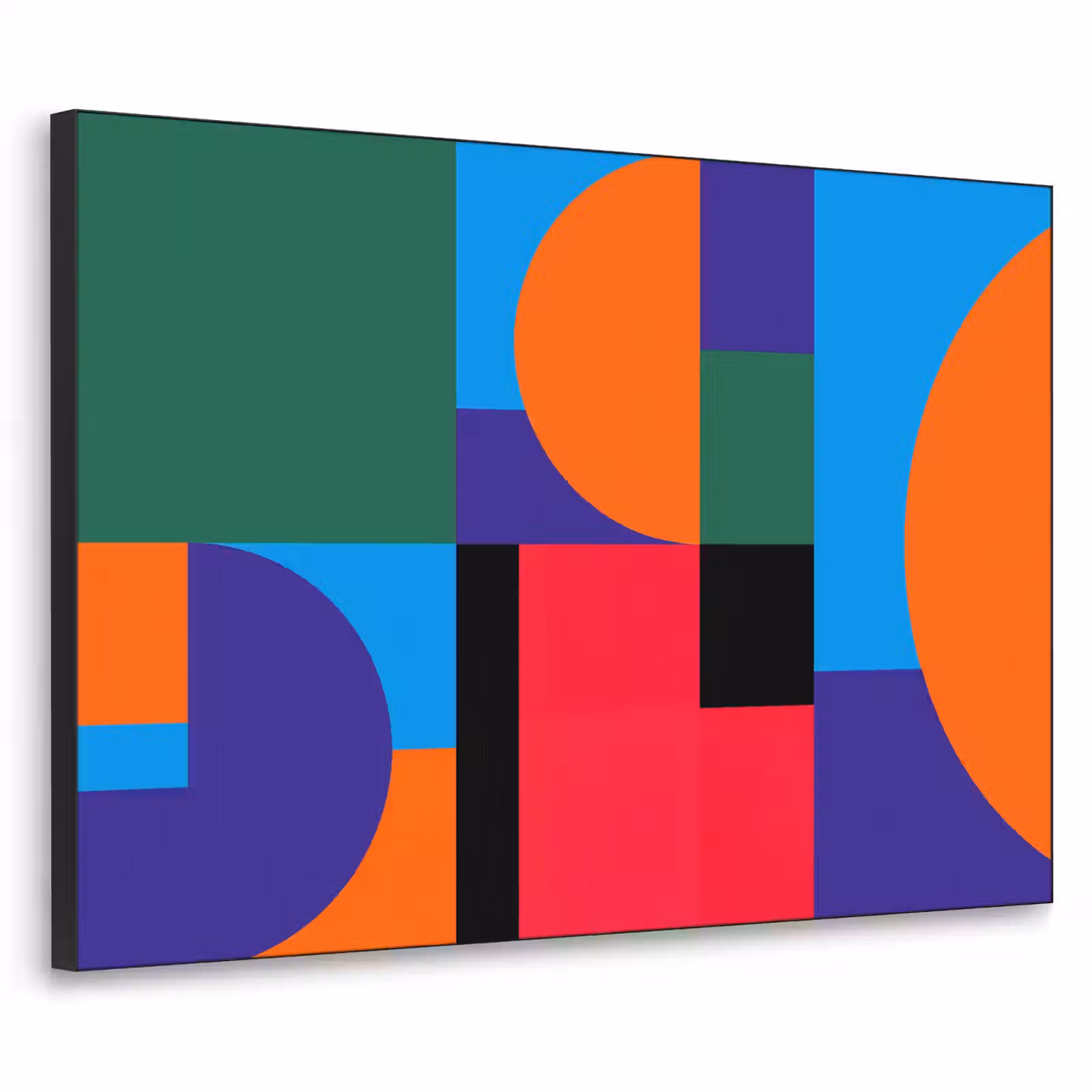 Art Frame - Geometrisch – Abstrakt – Formen – Farbenfroh – Modern — 1