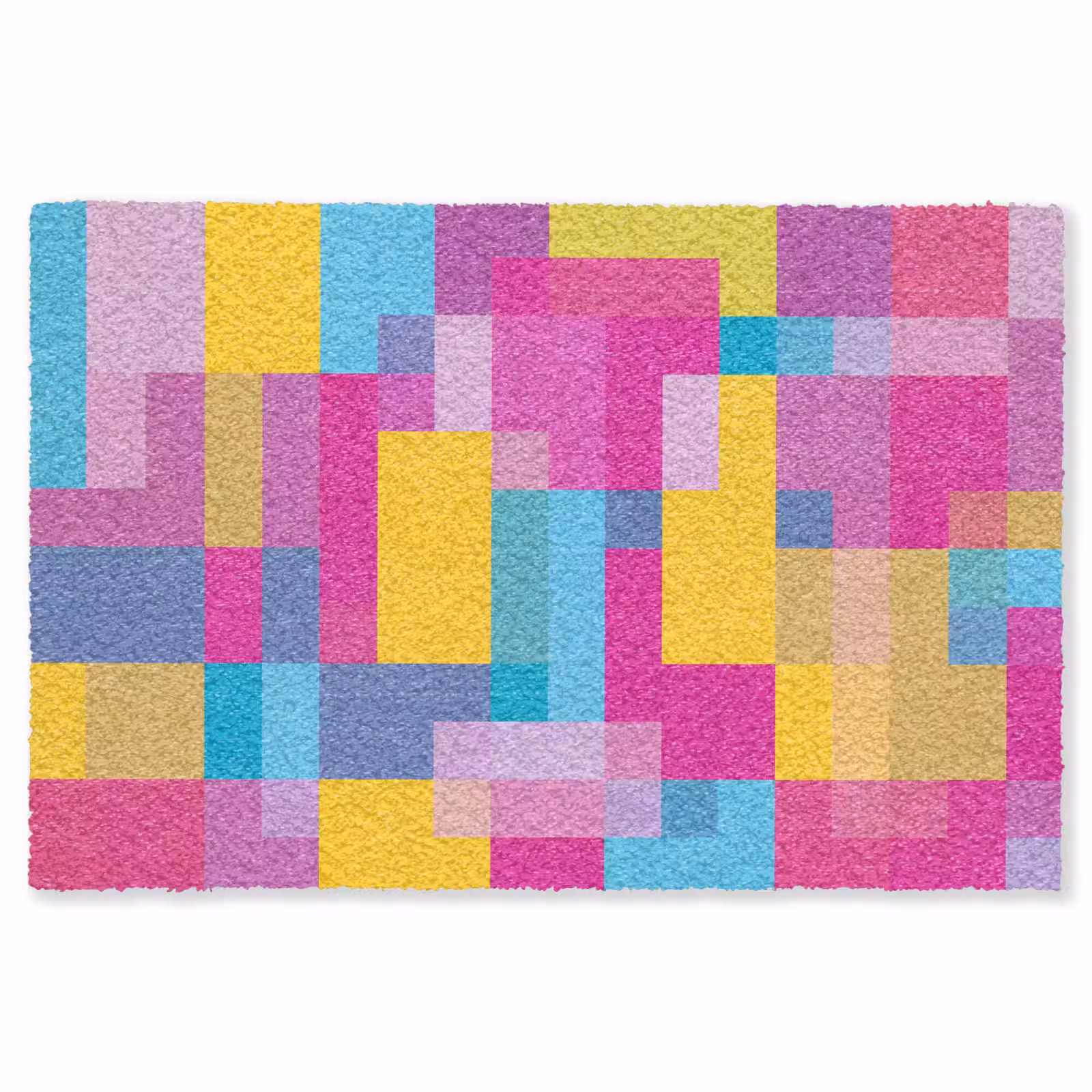 Teppich - Abstrakt – Geometrisch – Kunst – Farbenfroh – Modern — 1