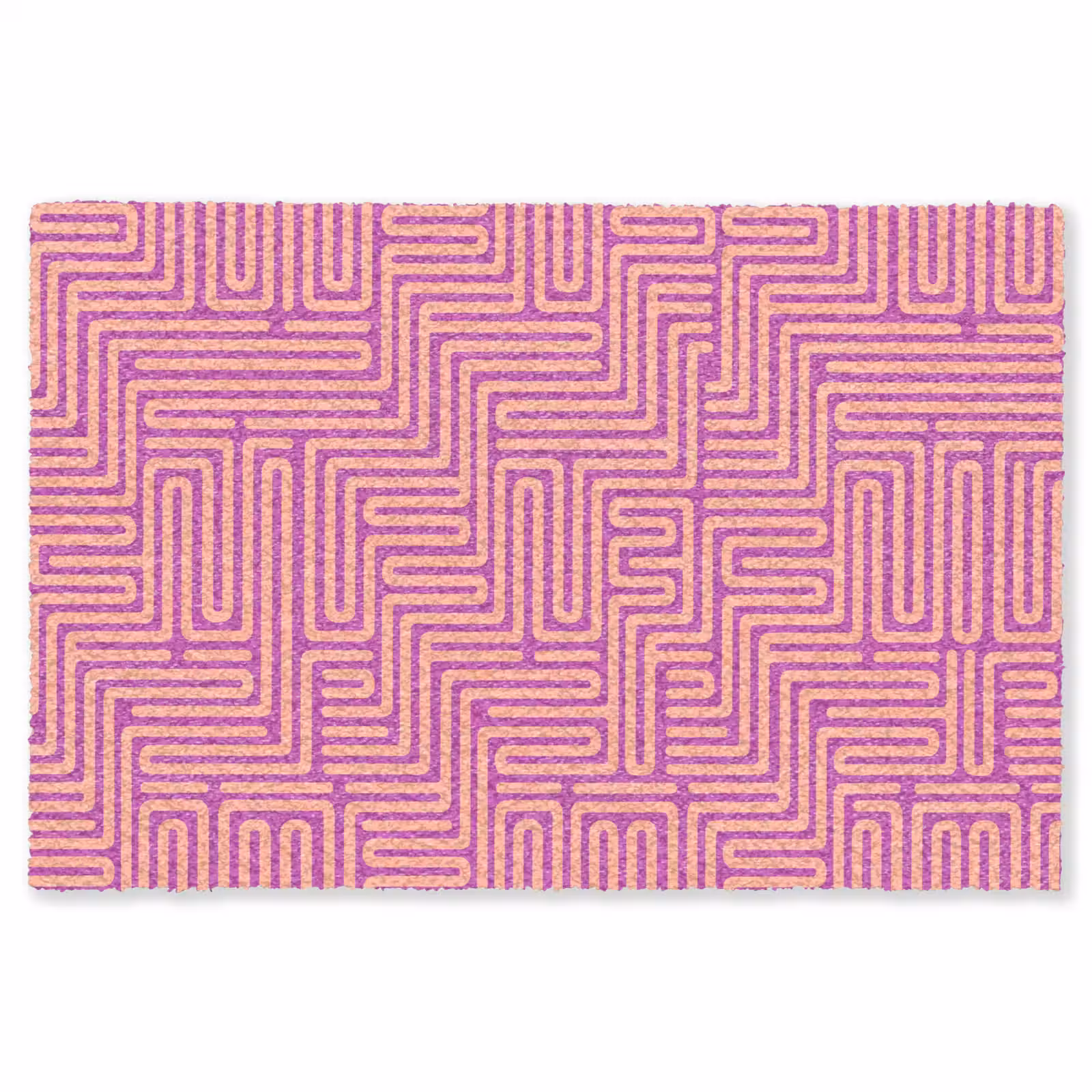 Teppich - Muster – Linien – Abstrakt – Modern – Lila — 1