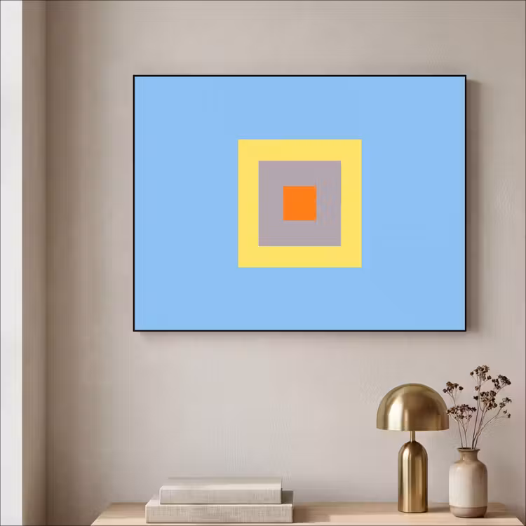 Art Frame - Abstrakt – Geometrisch – Farbenfroh – Modern – Formen — 4