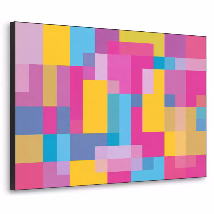Art Frame - Abstrakt – Geometrisch – Kunst – Farbenfroh – Modern — 1
