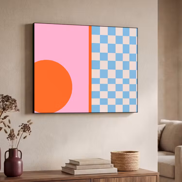 Art Frame - Zusammenfassung – Formen – Geometrisch – Modern – Farbenfroh — 3