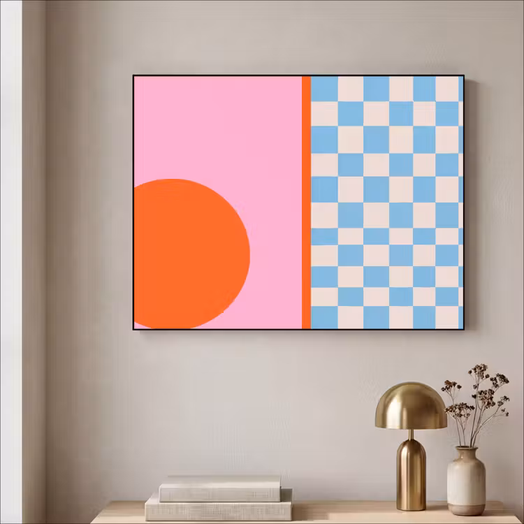 Art Frame - Zusammenfassung – Formen – Geometrisch – Modern – Farbenfroh — 4