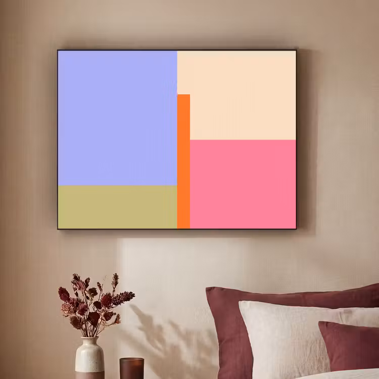 Art Frame - Zusammenfassung – Geometrie – Kunst – Modern – Farbenfroh — 2