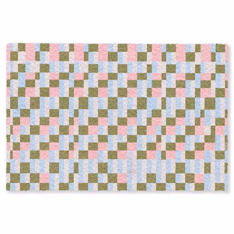 Teppich - Muster – Geometrisch – Abstrakt – Farbenfroh – Modern — 1