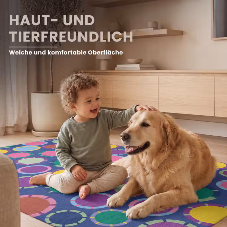 Teppich - Muster – Kreise – Abstrakt – Bunt — 6