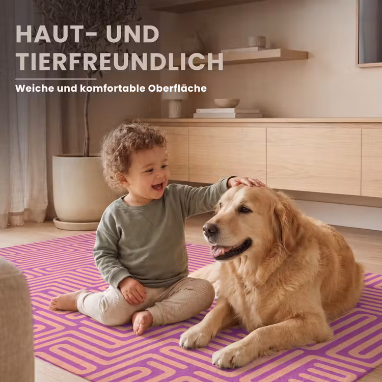 Teppich - Muster – Linien – Abstrakt – Modern – Lila — 6