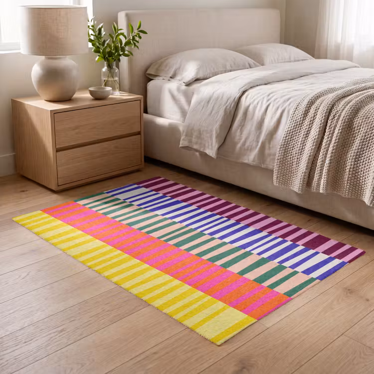 Teppich - Muster – Streifen – Abstrakt – Modern – Farbenfroh — 5