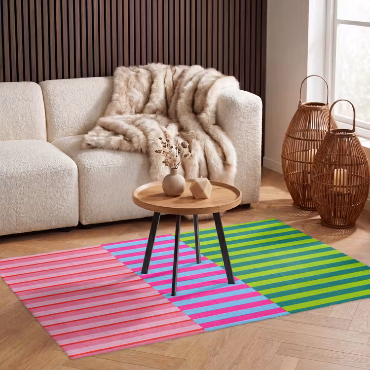 Teppich - Muster – Streifen – Modern – Abstrakt – Bunt — 3