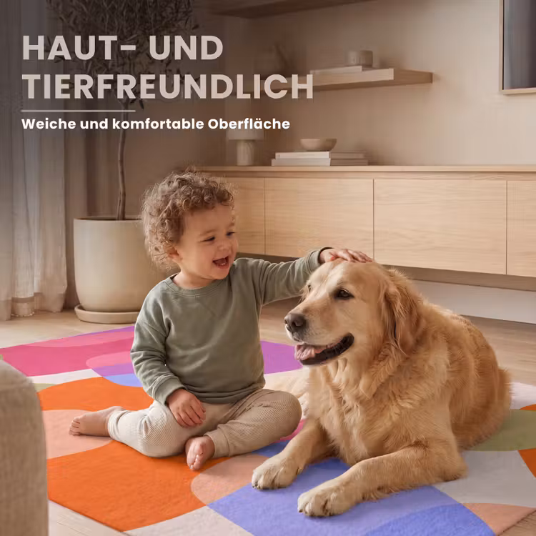 Teppich - Zusammenfassung – Formen – Modern – Farbenfroh — 6