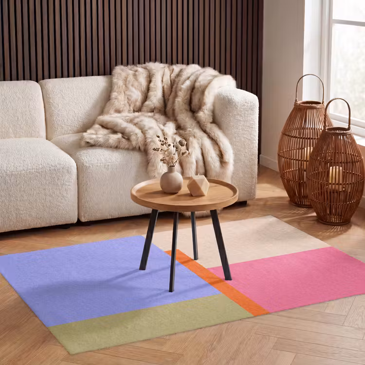 Teppich - Zusammenfassung – Geometrie – Kunst – Modern – Farbenfroh — 3