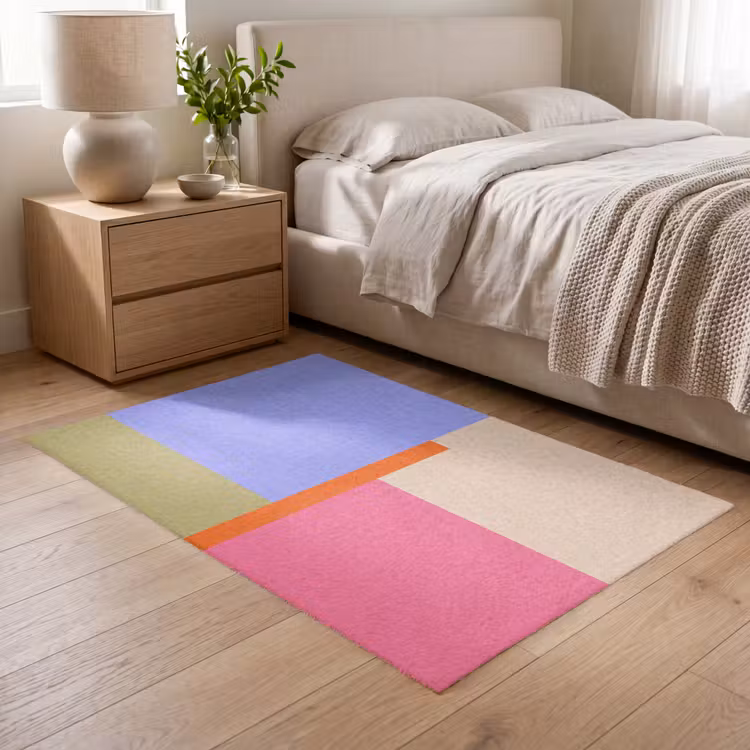 Teppich - Zusammenfassung – Geometrie – Kunst – Modern – Farbenfroh — 5
