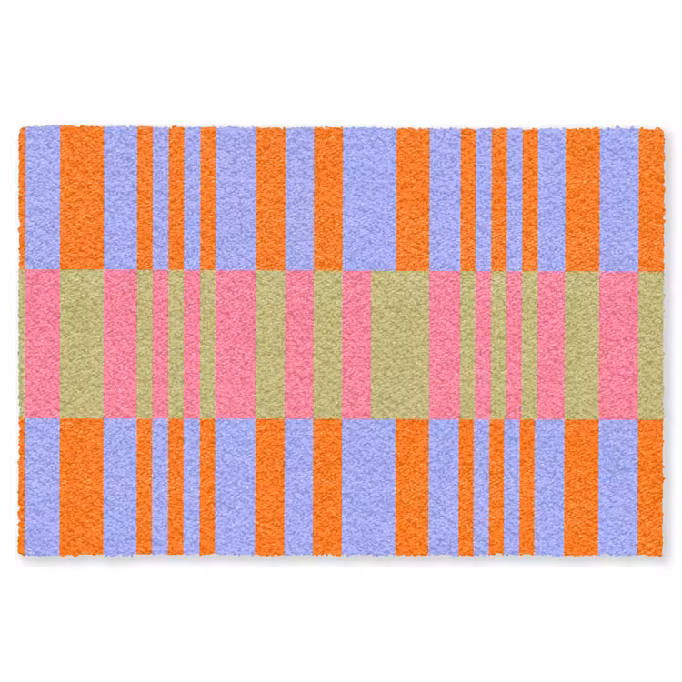 Teppich - Zusammenfassung – Muster – Geometrisch – Farbenfroh – Modern — 1