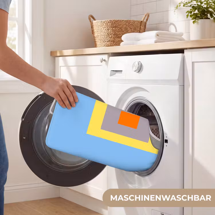 WC Vorleger - Abstrakt – Geometrisch – Farbenfroh – Modern – Formen — 7