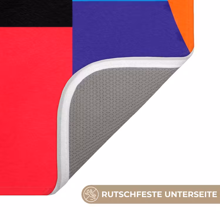 WC Vorleger - Geometrisch – Abstrakt – Formen – Farbenfroh – Modern — 3