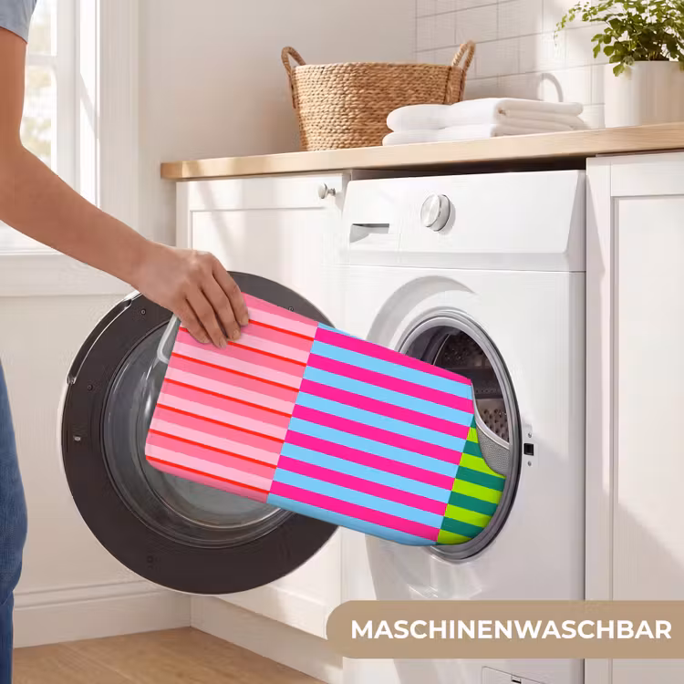 WC Vorleger - Muster – Streifen – Modern – Abstrakt – Bunt — 7