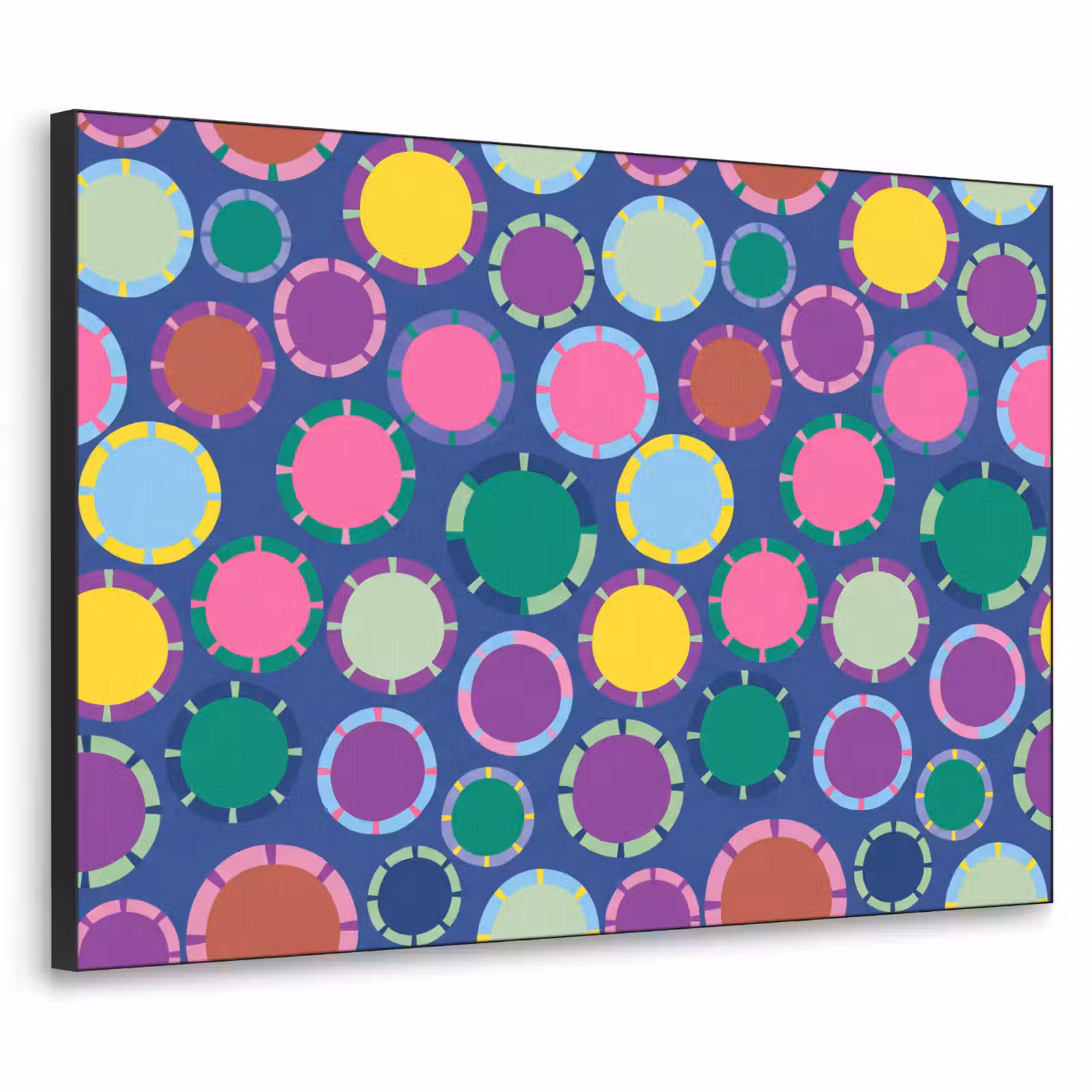 Art Frame - Muster – Kreise – Abstrakt – Bunt — 1