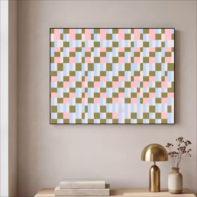 Art Frame - Muster – Geometrisch – Abstrakt – Farbenfroh – Modern — 4