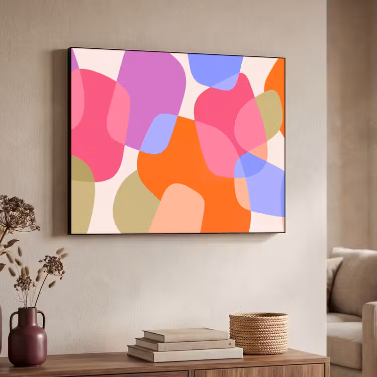 Art Frame - Zusammenfassung – Formen – Modern – Farbenfroh — 3