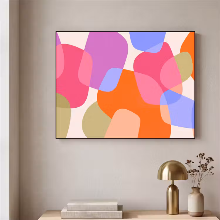 Art Frame - Zusammenfassung – Formen – Modern – Farbenfroh — 4