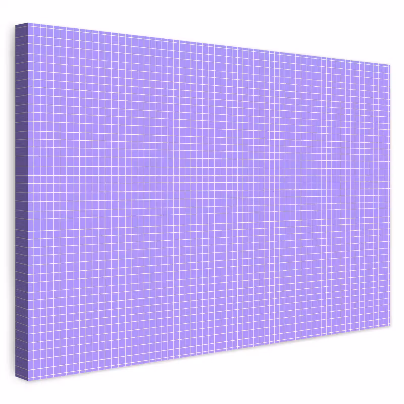 Outdoor Leinwand - Lila – Geometrisch – Raster – Minimalistisch – Muster — 1