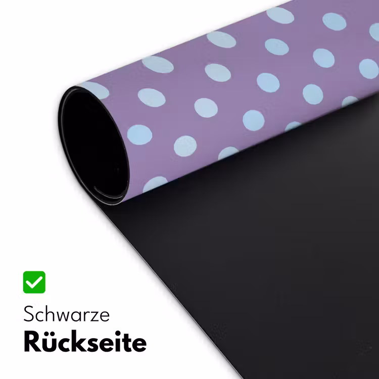 Schreibtischunterlage - Lila – Blau – Geometrisch – Punkte – Polka Dot – Muster — 2