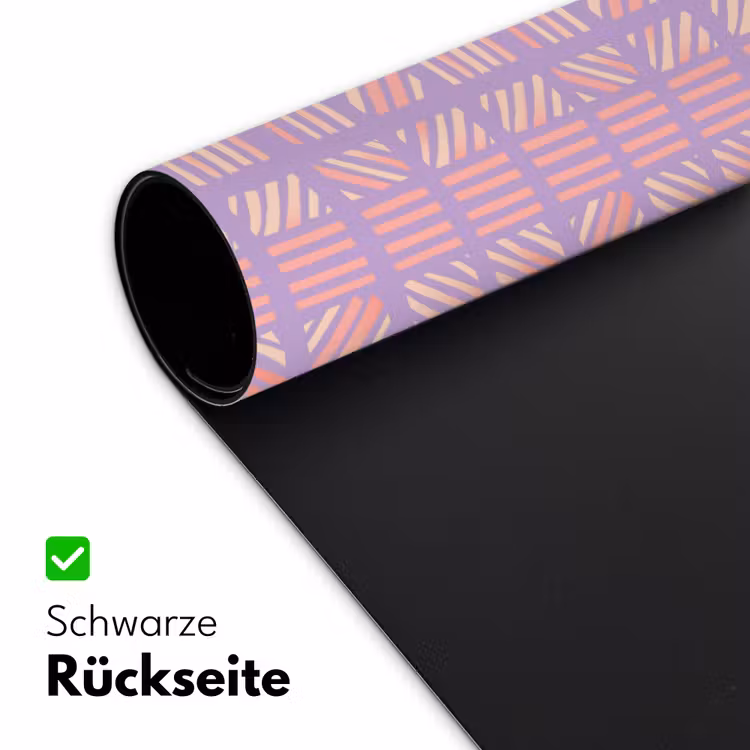 Schreibtischunterlage - Lila – Rosa – Geometrisch – Streifen – Blöcke – Muster — 2